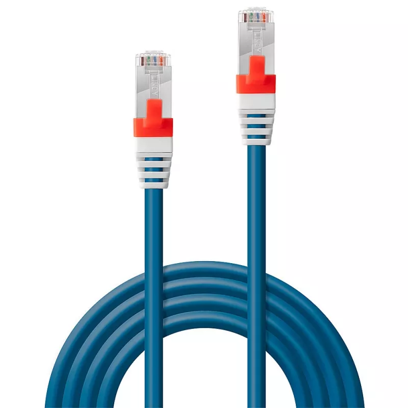 Lindy 45374 kabel sieciowy niebieski 1 m Cat6a S/FTP (S-STP)