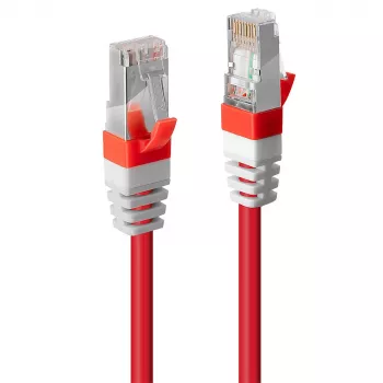 Kabel sieciowy Lindy Cat.6 (A) SSTP / S/FTP PIMF 10m RJ-45 Czerwony
