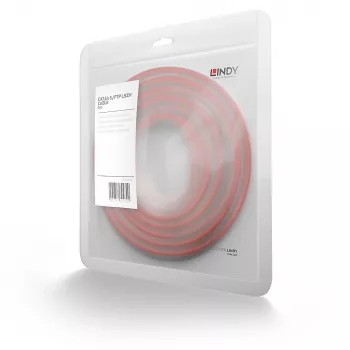 Kabel sieciowy Lindy Cat.6 (A) SSTP / S/FTP PIMF 10m RJ-45 Czerwony