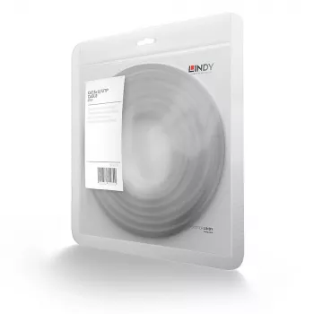 Kabel sieciowy Lindy 15m RJ-45 Cat5e Szary