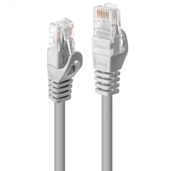 Kabel sieciowy Lindy 48408 szary 3 m Cat5e U/UTP (UTP)