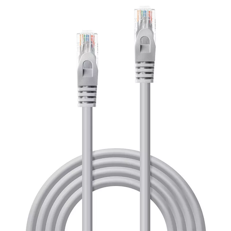 Kabel sieciowy Lindy 48408 szary 3 m Cat5e U/UTP (UTP)
