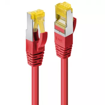 Lindy 47291 kabel sieciowy Czerwony 0,5 m Cat7 S/FTP (S-STP)