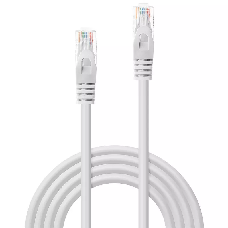 Lindy 48205 kabel sieciowy biały 5 m Cat6 U/UTP (UTP)