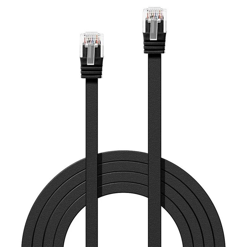 Lindy 47525 kabel sieciowy Czarny 10 m Cat6 U/UTP (UTP)