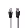 Kabel sieciowy Lindy Cat.6A U/FTP LSZH, drut, 60 m, szary, RJ-45