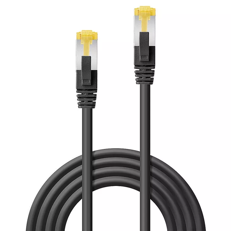Lindy 47624 kabel sieciowy Czarny 1 m Cat6a U/UTP (UTP)