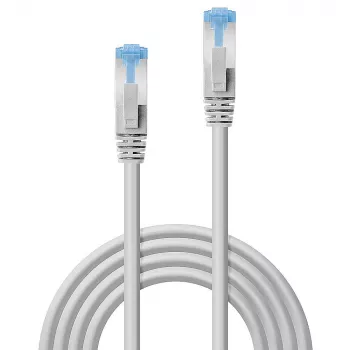 Kabel sieciowy Lindy 1m Kat.6A RJ-45 S/FTP szary