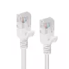 Kabel sieciowy Microconnect V-UTP6015W-cienki RJ45 Cat5e 15 m biały