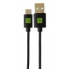 Kabel USB Techly ICOC MUSB20-CMAM01T USB 2.0 0,1 m USB A USB C Czarny
