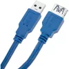 Kabel przedłużający Techly USB 3.0 A Mężczyzna / A Kobieta 1m Niebieski ICOC U3-AA-10-EX