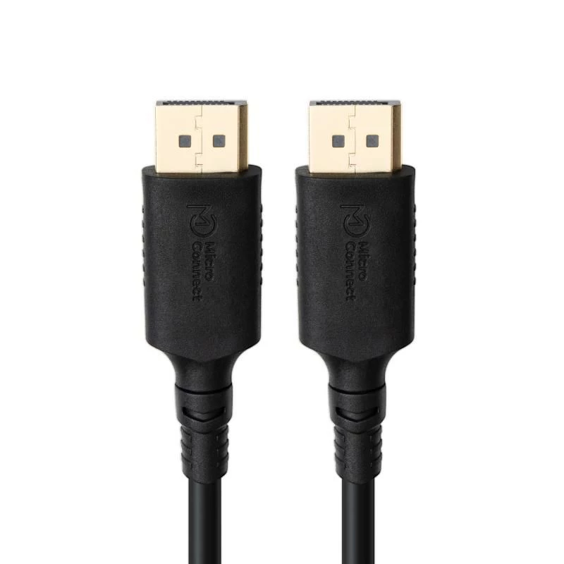 Kabel DisplayPort MicroConnect MC-DP-MMG-100LSZH 4K 1.2, 1,0 m, Low Smoke Zero Halogen