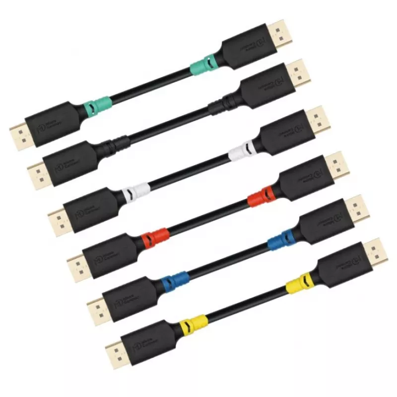 Kabel DisplayPort MicroConnect MC-DP-MMG-100LSZH 4K 1.2, 1,0 m, Low Smoke Zero Halogen