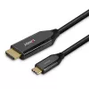 Kabel przejściowy Lindy USB Type C do HDMI 8K60, 1 m