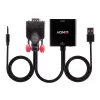 Konwerter VGA i Audio na HDMI Lindy 38284