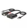 Konwerter VGA i Audio na HDMI Lindy 38284