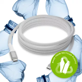dbramante1928 re-charge Pro - BRD kabel 2.5m USB-CdoUSB-C 100W-W