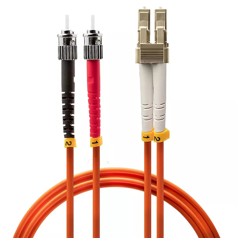 Kabel krosowy światłowodowy Lindy 1 m LC-ST OM2 50/125