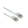 Kabel sieciowy ROLINE 21.15.1699 0.3m Cat6a U/FTP RJ-45 Biały