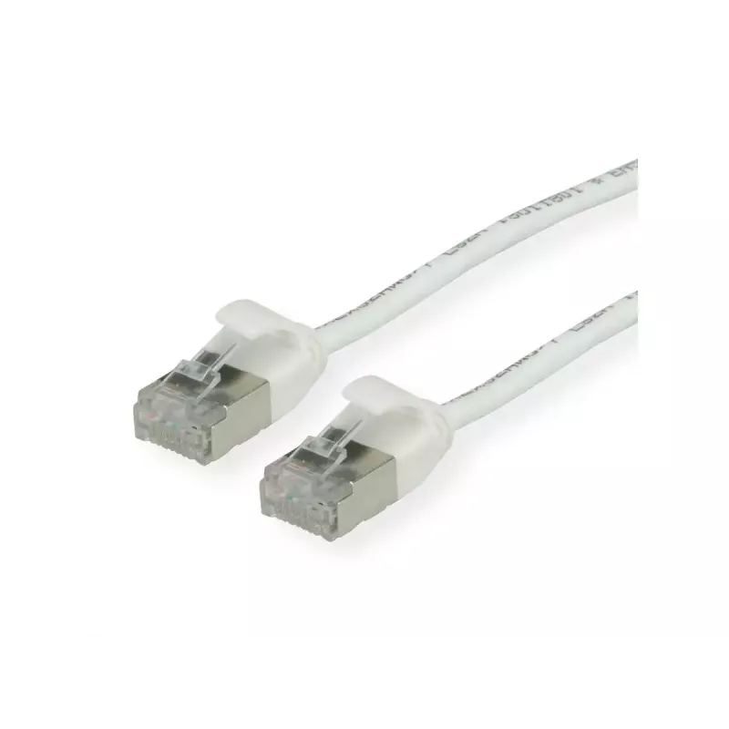 Kabel sieciowy ROLINE 21.15.1699 0.3m Cat6a U/FTP RJ-45 Biały