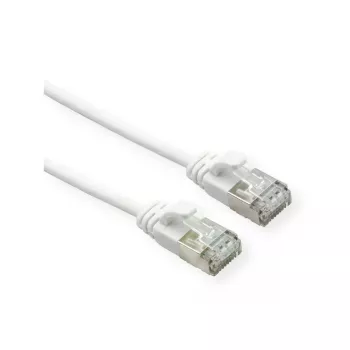 Kabel sieciowy ROLINE 21.15.1699 0.3m Cat6a U/FTP RJ-45 Biały