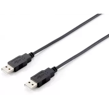 Kabel USB 2.0 Typu A Equip 128872 5,0 m Czarny