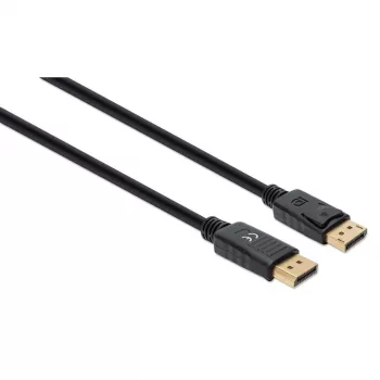 Manhattan DisplayPort 1.4 kabel 8K@60hz 2m PVC Male to Male