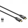 Kabel HDMI Manhattan 8K@60Hz 1 m pleciony męski na męski czarny