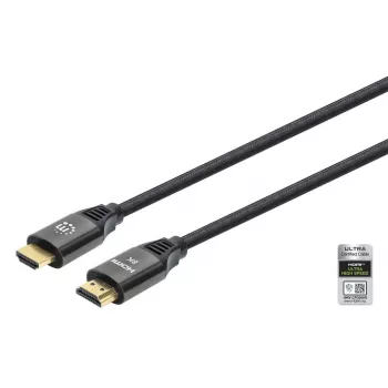 Kabel HDMI Manhattan 8K 60 Hz 3 m Męski na Męski Czarny