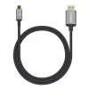 Manhattan USB-C do HDMI, 4K@60Hz, 1m, Czarny, Męski na Męski, Trzyletnia Gwarancja, Odpowiednik CDP2HD2MBNL