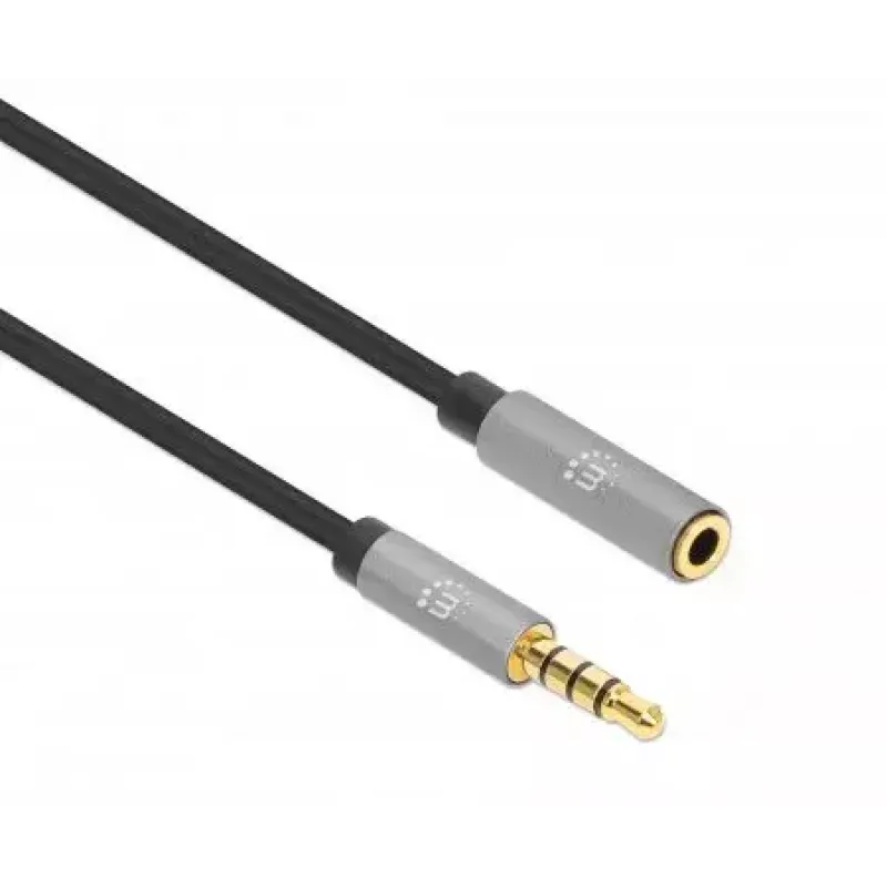 Audio Extension kabel Manhattan 3.5mm 3m Male/Female