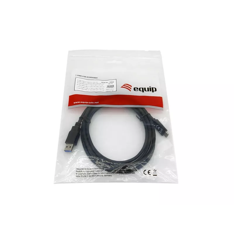 Kabel Equip USB 3.2 Gen 1 Typ-A na Typ-C, M/M, 2,0 m