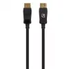 Kabel Manhattan DisplayPort 1.4, 8K@60 Hz, 3 m, kabel w oplocie, wtyk męski na wtyk męski, z zatrzaskami, w pełni ekranowany, czarny, dożywotnia gwarancja, odpowiednik DP14MM3M