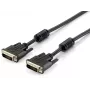 Equip DVI-D Dual Link kabel, 3,0 m, 3 m, DVI-D, DVI-D, Męski, Męski, Czarny