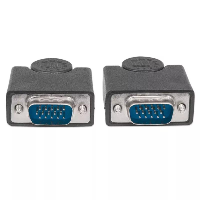Kabel monitorowy VGA Manhattan 311731 1,8 m czarny wtyk męski na wtyk męski