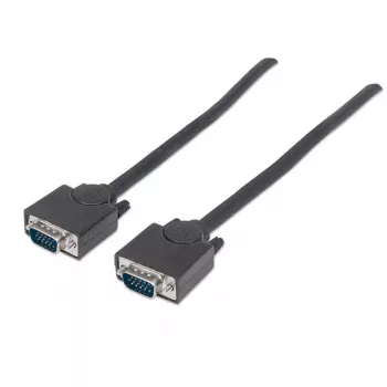 Kabel monitorowy VGA Manhattan 311731 1,8 m czarny wtyk męski na wtyk męski