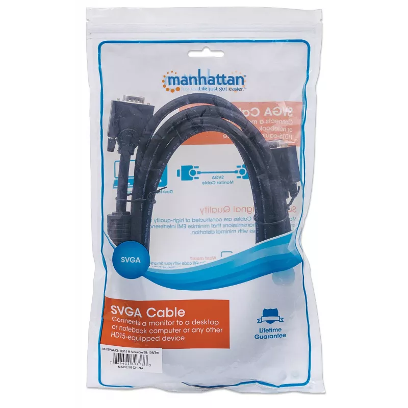 Kabel VGA do monitora Manhattan 317733