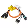 Lindy 38360 Przewód InfiniBand/światłowodowy 100 m MPO Wielokolorowy