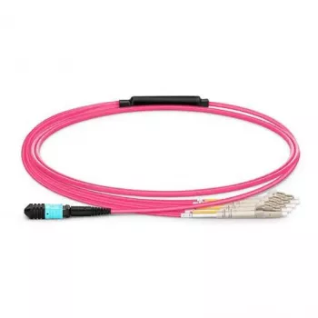 Lanview LVO230501-MTP kabel InfiniBand/światłowodowy 1 m fioletowy