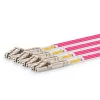 Lanview LVO230502-MTP kabel światłowodowy InfiniBand 2 m OM4 MTP LC