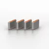 Klucz do blokady portu Lindy USB Type C Port Blocker Key 4 blokady pomarańczowe