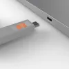 Klucz do blokady portu Lindy USB Type C Port Blocker Key 4 blokady pomarańczowe