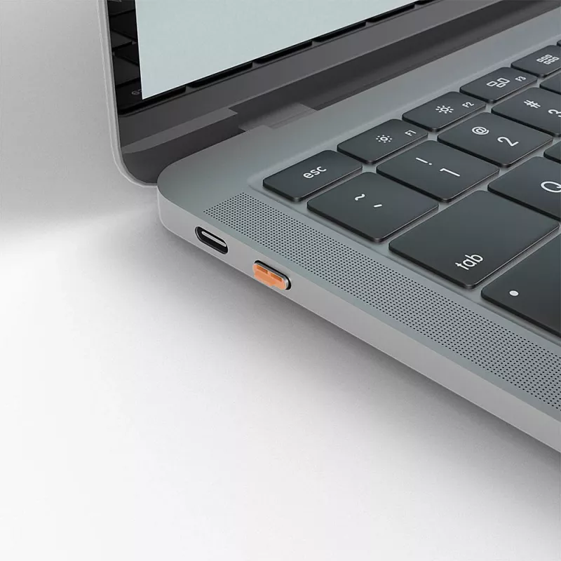 Klucz do blokady portu Lindy USB Type C Port Blocker Key 4 blokady pomarańczowe