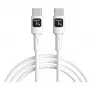 Kabel USB Techly ICOC-MUSB20-C60W1 USB 2.0 1 m USB C biały