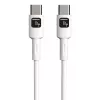 Kabel USB Techly ICOC-MUSB20-C60W1 USB 2.0 1 m USB C biały