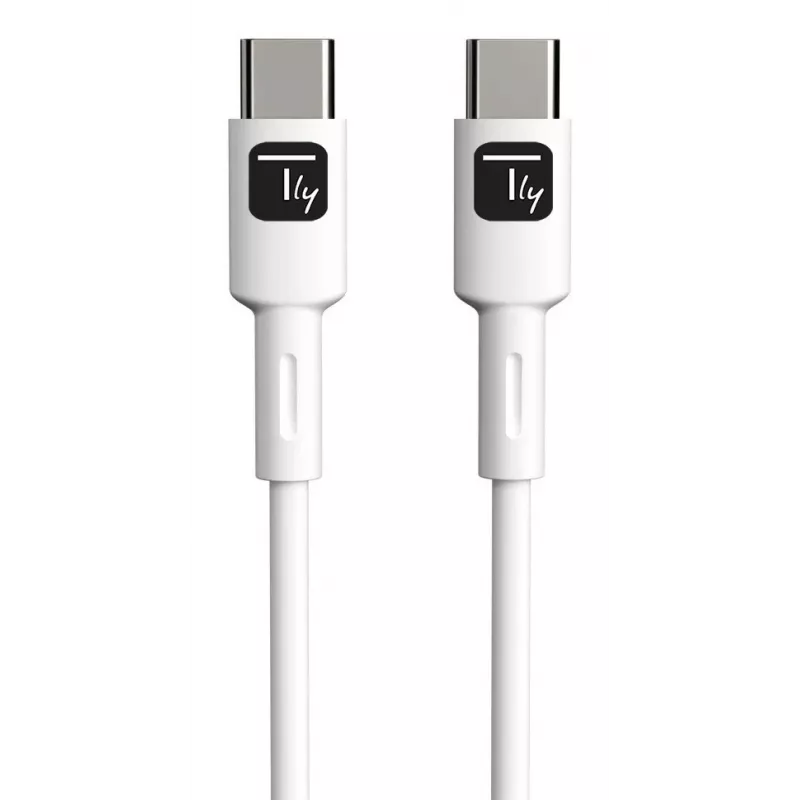 Kabel USB Techly ICOC-MUSB20-C60W1 USB 2.0 1 m USB C biały