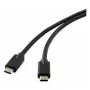 Microconnect DOCKUSB3.2CC1 kabel USB USB 3.2 Gen 2 (3.1 Gen 2) 1 m USB-C Czarny