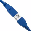 Techly Przedłużacz USB 3.0 Typ A męski / Typ A żeński 3m niebieski ICOC U3-AA-30-EX