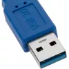 Techly Przedłużacz USB 3.0 Typ A męski / Typ A żeński 3m niebieski ICOC U3-AA-30-EX