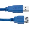Techly Przedłużacz USB 3.0 Typ A męski / Typ A żeński 3m niebieski ICOC U3-AA-30-EX